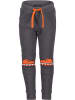 Blue Seven Sweatbroek grijs/oranje
