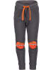 Blue Seven Sweatbroek grijs/oranje
