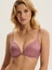 ESOTIQ Biustonosz "Charm" w kolorze szaroróżowym