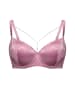 ESOTIQ Biustonosz "Charm" w kolorze szaroróżowym