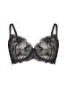 ESOTIQ Biustonosz "Cecylia" w kolorze czarno-złotym