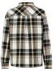 Eight2Nine Hemd in Schwarz/ Creme/ Hellbraun