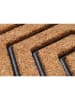 Hanse Home Kokos-deurmat "Labyrinth" naturel