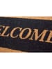 Hanse Home Kokos-Fußmatte "Welcome" in Schwarz