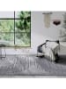 Elle Decoration Hochflor-Teppich "Bartoux" in Hellgrau