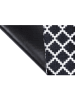 Zala Living Deurmat/loper "Home" zwart/wit