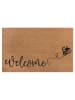 Hanse Home Kokos-deurmat "Bee Welcome" naturel
