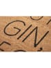 Hanse Home Kokos-Fußmatte "Gin" in Hellbraun