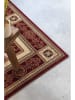 Nouristan Laagpolig tapijt ''Nouristan'' rood/beige