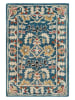 Safavieh Woll-Teppich ''Antiquity'' in Blau/ Beige