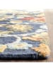 Safavieh Hochflor-Teppich ''Blossom'' in Dunkelblau/ Bunt