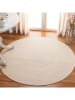Safavieh Kurzflor-Teppich "Braided" in Beige