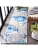 Safavieh Kurzflor-Teppich "Cabana" in Blau/ Grau