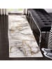 Safavieh Kurzflor-Teppich "Craft" in Grau/ Gold