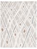 Safavieh Kurzflor-Teppich ''Casablanca'' in Creme/ Grau