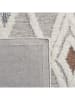 Safavieh Woll-Teppich "Casablanca" in Grau/ Weiß