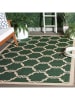 Safavieh Indoor-/ Outdoor-Teppich "Lugano" in Grün/ Creme