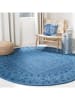 Safavieh Woll-Teppich "Dip Dye" in Blau