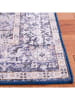 Safavieh Kurzflor-Teppich in Blau/ Grau
