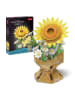 CubicFun 102-częściowe puzzle 3D "Flower Bouquet Sunflower" - 8+