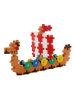 PLUS PLUS Zestaw kreatywny "Viking ship" - 5+