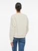 Vila Sweatshirt in Creme