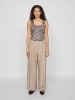 Vila Top in Braun/ Beige