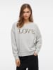 Vila Sweatshirt in Grau