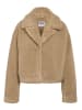 Noisy may Teddyjacke "CROPPED TEDDY" in Beige