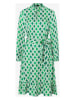 More & More Sukienka w kolorze zielono-białym