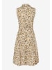 More & More Kleid in Camel/ Weiß