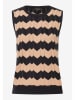 More & More Pullunder in Beige/ Schwarz