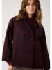 More & More Płaszcz w kolorze bordowym
