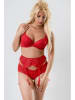 Valea Push-up-BH "Concha" in Rot