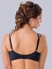 Valea Soft-BH "Maja" in Schwarz/ Weiß