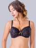 Valea Schalen-BH "Teofila" in Schwarz/ Bunt