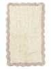 Ellos Home Badvorleger "Scallop" in Beige/ Creme