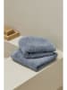 Ellos Home 2er-Set: Waschlappen "Elise" in Blau