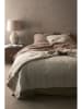 Ellos Home Linnen bedsprei "Candice" grijs