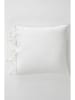 Ellos Home Leinen-Kissenhülle "Candice" in Weiß