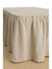 Ellos Home Leinen-Bettvolant "Candice" in Creme