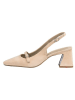 LLOYD Leder-Slingpumps in Beige