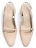 LLOYD Leder-Slingpumps in Beige