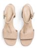 LLOYD Leder-Sandaletten in Beige