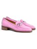 LLOYD Leder-Mokassins in Rosa