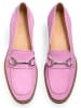 LLOYD Leder-Mokassins in Rosa