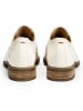 LLOYD Leder-Schnürschuhe in Creme