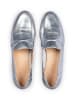 LLOYD Leren mocassins zilverkleurig