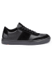 LLOYD Leren sneakers zwart/antraciet