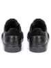 LLOYD Leren sneakers zwart/antraciet